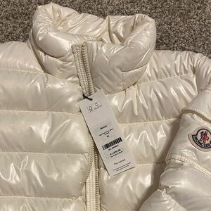 Moncler Off-White Quilted Jacket